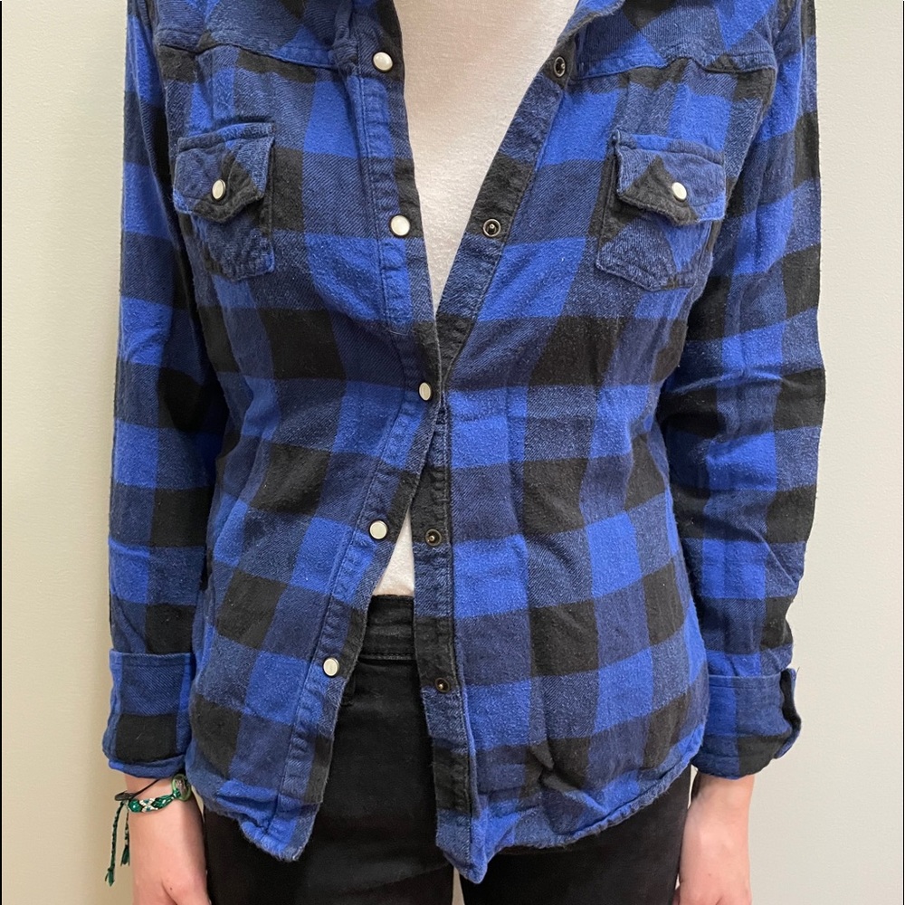 Blue flannel - Picture 4 of 4